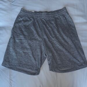 Uniqlo Men's Heather Gray Athletic Shorts
